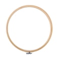 thumbnail image 5 of 6 Pieces 10 Inch Embroidery Hoops Wooden Round Adjustable Bamboo Circle Hoop Ring Bulk Wholesale for Art Craft Handy Sewing, 5 of 8