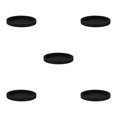 thumbnail image 2 of Seitruly Reemplazo del protector de la caja del del teléfono de silicona de la cubierta del inalámbrico para Magsafe, negro Type2 NO2, 2 of 6