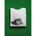 thumbnail image 3 of Toad Sketch Sweatshirt Men -Image by Shutterstock, Male XX-Large, 3 of 4