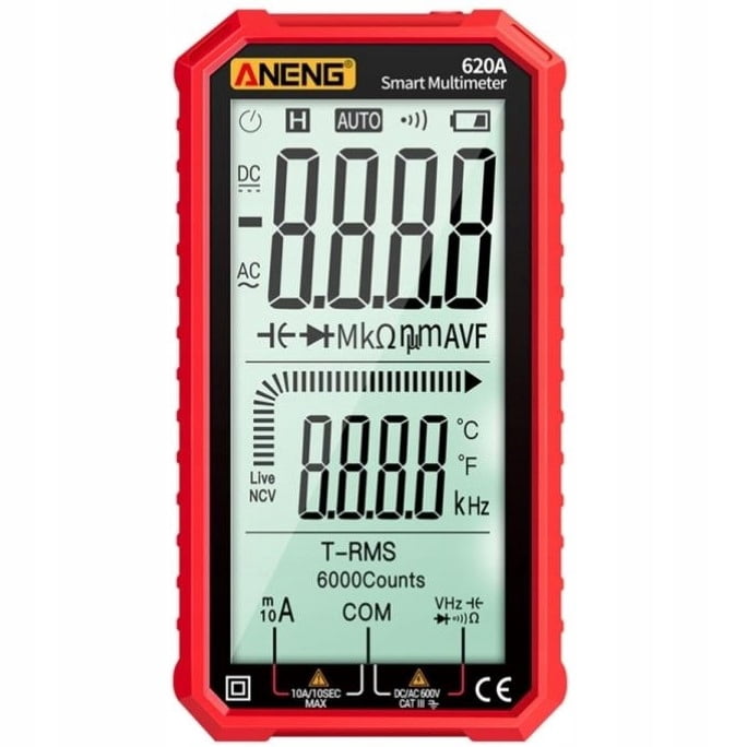 Full screen high-precision multifunctional intelligent digital multimeter