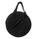 thumbnail image 1 of Bolsa de batería Dumb Carry Bag de 12 pulgadas Portátil para la música para principiantes Equisto negro con soporte de cremallera para la almohadilla, 1 of 10