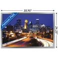 thumbnail image 3 of Cityscapes - Minneapolis, Minnesota Wall Poster, 22.375" x 34", Framed, 3 of 3