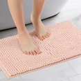 thumbnail image 2 of NOMADIC NOOK 2 Pcs Solid Bathroom Rug, Soft Plush Bath Mat Pink 16" x 24", 2 of 6