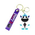 thumbnail image 1 of Smiling Critters CatNap DogDay Figures PVC Bags Hanger Pendant Keychains Key Rings Birthday Xmas GiftsWhite, 1 of 1