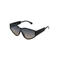 thumbnail image 2 of No Boundaries Women's Shield Black Sunglasses, 2 of 3