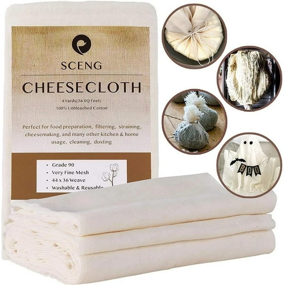 Sceng Cheesecloth Sq. Yards (36 Sq. Feet)