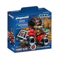 PLAYMOBIL #71090 Fire Rescue Quad NEW!