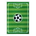 thumbnail image 4 of Furnish My Place 680 Strips Soccer 7'10"x11' Play Area Rug for Kids Playroom, Bathroom & Kindergarten Classroom, Strips Rectangle, Green, 4 of 5