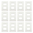 thumbnail image 1 of Placa Lugano 2 Modulos Blanco 12 Piezas Igoto PB1202-B-P12, 1 of 6