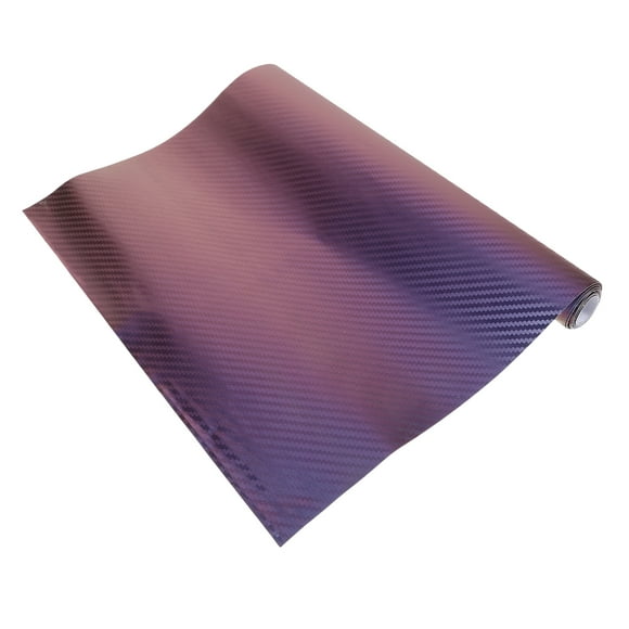 1 Roll Carbon Fiber Vinyl Wrap Car Body Film Carbon Wrap Vinyl Carbon Fiber Wrap Colored Carbon Fiber Sheet Automobile Color Changing Film