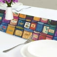 thumbnail image 4 of Yayeee Table Runner 90 inches Long Home Kitchen Dinning Party Decoration, Blue Jam, 4 of 7