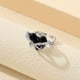 thumbnail image 4 of HomeKingdee Ladies Fashion Open Hollow Out Heart Ring - Alloy Silver-Plated Fashion Jewelry for Daily Wear and Gifts, 4 of 9