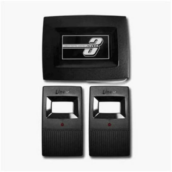 Linear DR3A with 2 DTC Remotes, Gate or garage opener receiver 24V AC By Brand Linear