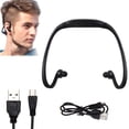 thumbnail image 2 of Audífonos deportivos Tarjeta de auriculares Reproductor de música MP3 Micro SD TF (Negro Universal Accesorios Electrónicos, 2 of 6