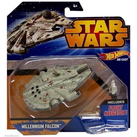 War Vehicle - Hot Wheels Star Wars Millennium Falcon Die Cast Vehicle