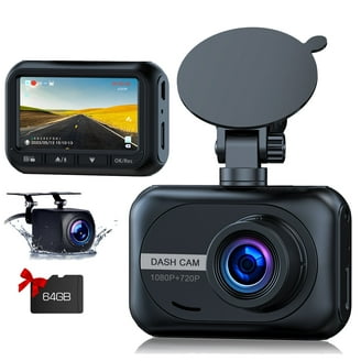 REDTIGER 4K Dash Cam Front and Rear, Touch Screen 3.18 Inch, Free 64GB Card, Car Dash Camera Built-in WiFi GPS, UHD 2160P Night Vision, WDR, Parking Monitor (F7N Touch