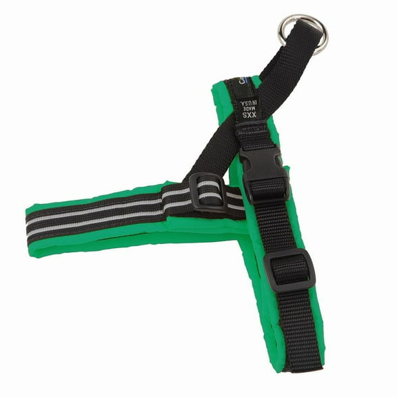 ComfortFlex Sport Dog Harness – No-Choke, Fully Padded, Non-Chafing Harness - Kelly Green, XXSmall
