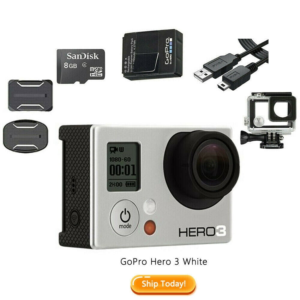 piccole ,4 Shockproof TRAVEL Storage per Gopro Fotocamera caso Go Pro Hero 1,2,3,3 