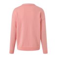 thumbnail image 4 of zaveiop Women's Knit Cardigan Button up Long Sleeve Casual Fall Cardigan Sweater (Z3-Pink, S), 4 of 9