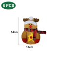 thumbnail image 2 of Porta cubiertos de cocina Bolsillos para cuchillos Compatible con tenedores Bolsa Decoración para fiestas navideñas, 2 of 5