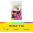 thumbnail image 2 of Hygloss Products Bleeding Tissue Paper Squares 1-Inch, 20 Assorted Colors for Arts & Crafts, DIY Projects, Scrapbooking, Greeting Cards, 2400 Squares, 2 of 6