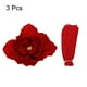 thumbnail image 3 of 3uds 11.81 Pulgadas Crepe Papel Flores Decoración para Pared, Artesanal Floral Papel para Boda Cumpleaños Fiesta Decoración Rojo, 3 of 4