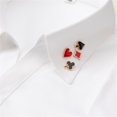 thumbnail image 2 of shiyou-4 pcs Playing Card Enamel Lapel Pin Poker Playing Hand Cards Brooch Pin Playing Cards Brooch, 2 of 4