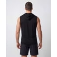 thumbnail image 5 of 3 Pack Men's Dry Fit Tank Top Hoodie Sleeveless Workout Gym Muscle Shirts, 5 of 7