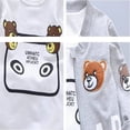 thumbnail image 6 of Baby Boy Clothes Toddler Infant Outfits for Boys 3 Piece Suit Long Sleeve+Jacket+Pants, 6 of 7