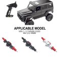 thumbnail image 4 of fastboy CNC Rear Axle For 1/12 MN MN128 OFF-Road RC Car Accessories Replacement Parts Red2, 4 of 6