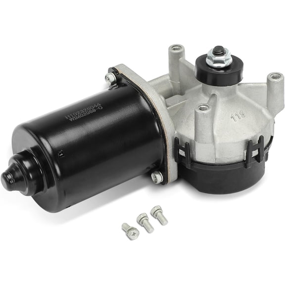 A-Premium Front Windshield Wiper Motor Compatible with Ford Expedition 2007 Sport Utility, F-250/F-350/F-450/F-550 Super Duty 2008-2010 Pickup, F650/F750 2008-2011 Base Straight Truck, 4 8 Pins