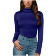 thumbnail image 1 of Women's High Neck Solid Color Slim Fit Body Shaping Underwear - Comfortable and Versatile, 1 of 6