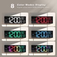 thumbnail image 3 of Reloj de pared JALL 16, tamaño grande, digital, con temporizador LED de cuenta regresiva, 3 of 9