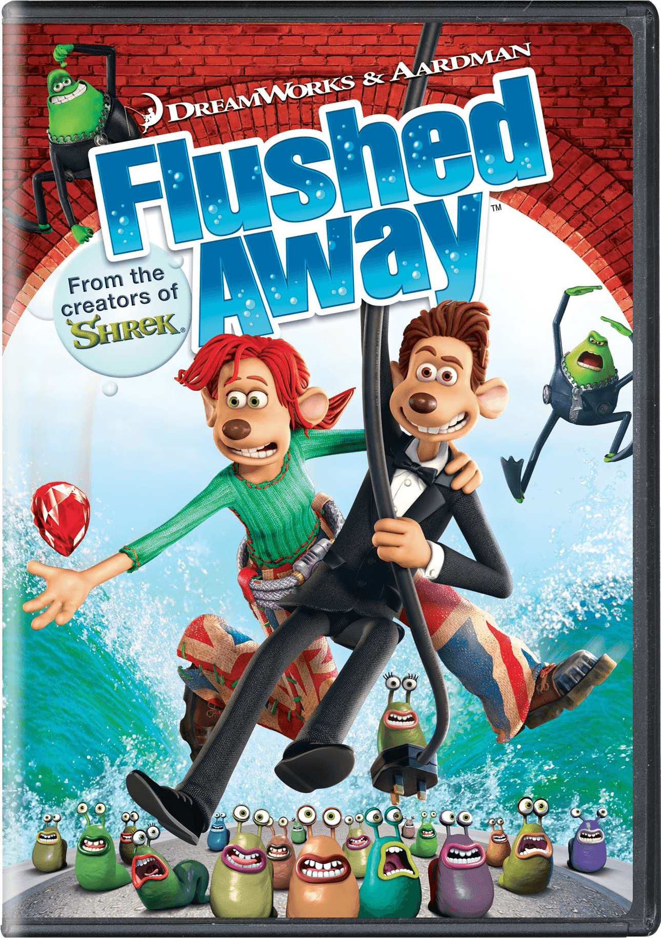 Flushed Away Dvd Menu Youtube - Gambaran