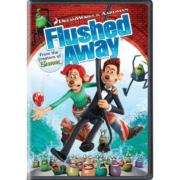 Flushed Away | DVD | 2007 | Tested