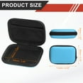 thumbnail image 2 of Protective Travel Case, Sky Blue Rectangle Small Hard EVA Case - Travel Card Games Case, 2 of 7