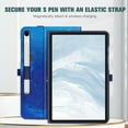 thumbnail image 3 of Fintie Case for Samsung Galaxy Tab S10 Lite/ S10 FE/ S9 FE 5G 10.9 Inch/Tab S9 11 Inch, Multi-Angle Viewing Protective Cover with Pocket, Auto Sleep/Wake, Starry Sky, 3 of 8