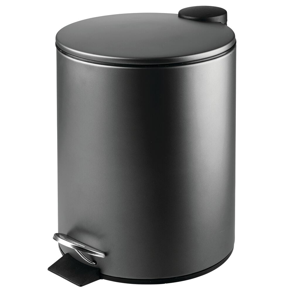 Trash Can Wastebasket Garbage Container Bin for Kitchen Craft Room Grey_S 