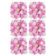 thumbnail image 4 of ToppiJoy 15*15in Artificial Flower Wall Panels, Reusable Artificial Floral Backdrop for Wedding Party Home Photo Background Photography (6Pcs, White+Pink), 4 of 15