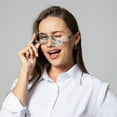 thumbnail image 7 of 2 Pairs Makeup Reading Glasses for Women Magnifying Flip Down Cosmetic Readers, 7 of 7