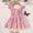 Pink, variant on Dress Girls Cartoon Birthday Dresses for Girls Toddler Puffy Dress 18-24 Months