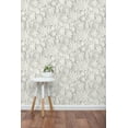 thumbnail image 2 of Fine Decor Dacre White Floral Unpasted Paper Wallpaper, 20.5-in by 33-ft, 56.4 sq. ft., 2 of 4