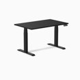 thumbnail image 1 of Desky Alpha Dual Sit Stand Gaming Desk - Straight Edge / 47.2" x 29.5" / Matte Black, 1 of 10