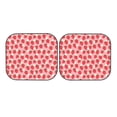 thumbnail image 7 of Haiem Strawberry And Flowers Car Windshield Sun Shade (2 Pieces) Foldable Windshield Sun Shade Car Accessories for Truck SUV Pickup-Medium, 7 of 7