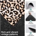 thumbnail image 3 of Beige and Black Of Leopard Print Kitchen Rugs Sets Of 3,Kitchen Runner Rugs Non Skid Washable,Decorative Kitchen Floor Mats for Kitchen,Sink,Laundry,17"x30"+ 17"x47" + 17"x59", 3 of 6