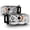 Ultra Shine Sterling Chrome Plated Housing, variant on AKKON - For 2002-2005 Dodge Ram 1500 | 2003-2005 Ram 2500 3500 Dual Projector LED Headlights Pair Set