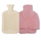 thumbnail image 3 of Botella de agua caliente de goma con funda lavable, regalo de invierno para los pies de las manos, bolsa de agua caliente para adultos, , Rosado Macarena calentador de manos, 3 of 8
