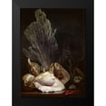 thumbnail image 2 of Berjon, Antoine 14x18 Black Modern Framed Museum Art Print Titled - Coquillages et Madreposes, 2 of 5