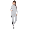 thumbnail image 5 of Purcoar 2pcs/Set Solid Tracksuit Women Hooded Casual Sweatshirt Pants, 5 of 9