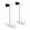 L Shape 2 Pack, White, variant on Over The Door Hooks Coat Rack Heavy Duty Towel Clothes Hanger For Bathroom Liveroom Kitchen (3 Hook Fits 1-3/4'' Thick)